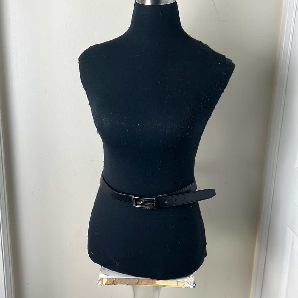 Guess Reversible Leather Signature Logo Belt Size large